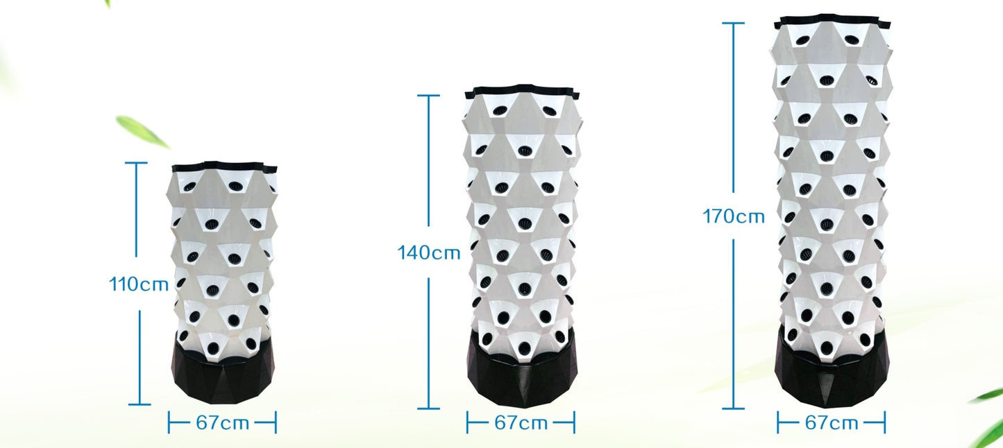 Aeroponic Pineapple Tower Growing System