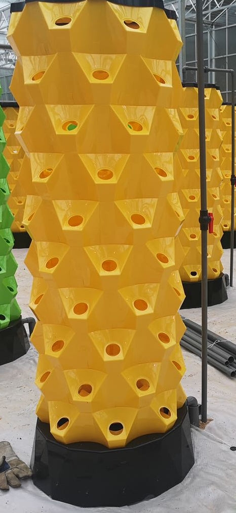 Aeroponic Pineapple Tower Growing System